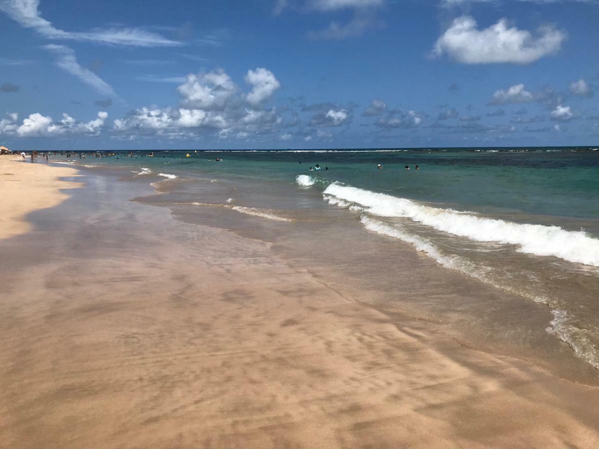 Flat Excelente Em Porto De Galinhas Palm Village Acqua Frente Para As Piscinas Luaran gambar