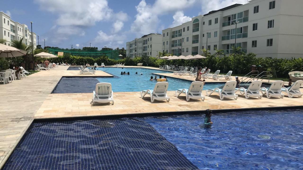 Flat Excelente Em Porto De Galinhas Palm Village Acqua Frente Para As Piscinas Luaran gambar