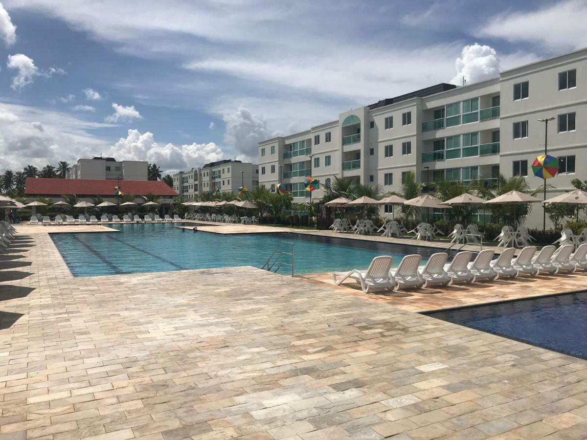 Flat Excelente Em Porto De Galinhas Palm Village Acqua Frente Para As Piscinas Luaran gambar
