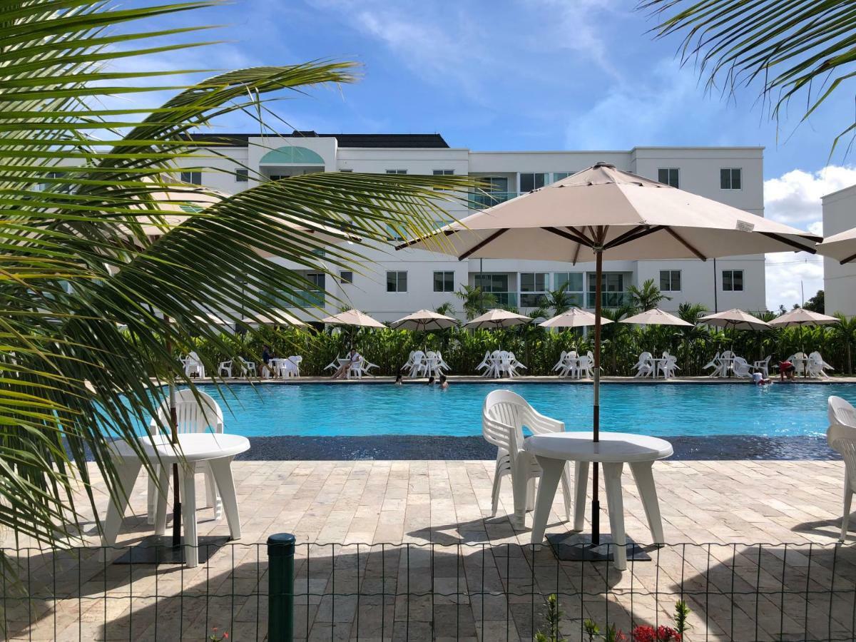 Flat Excelente Em Porto De Galinhas Palm Village Acqua Frente Para As Piscinas Luaran gambar