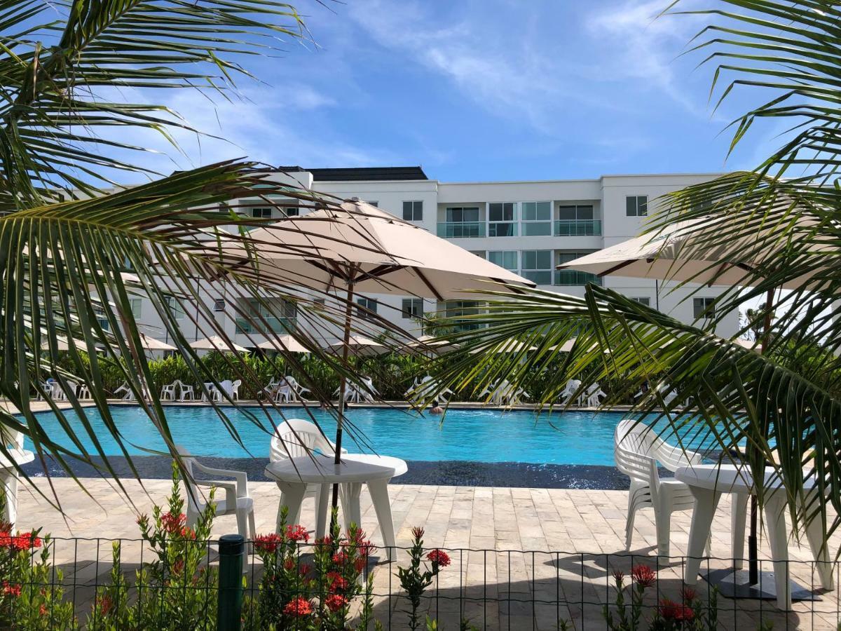 Flat Excelente Em Porto De Galinhas Palm Village Acqua Frente Para As Piscinas Luaran gambar