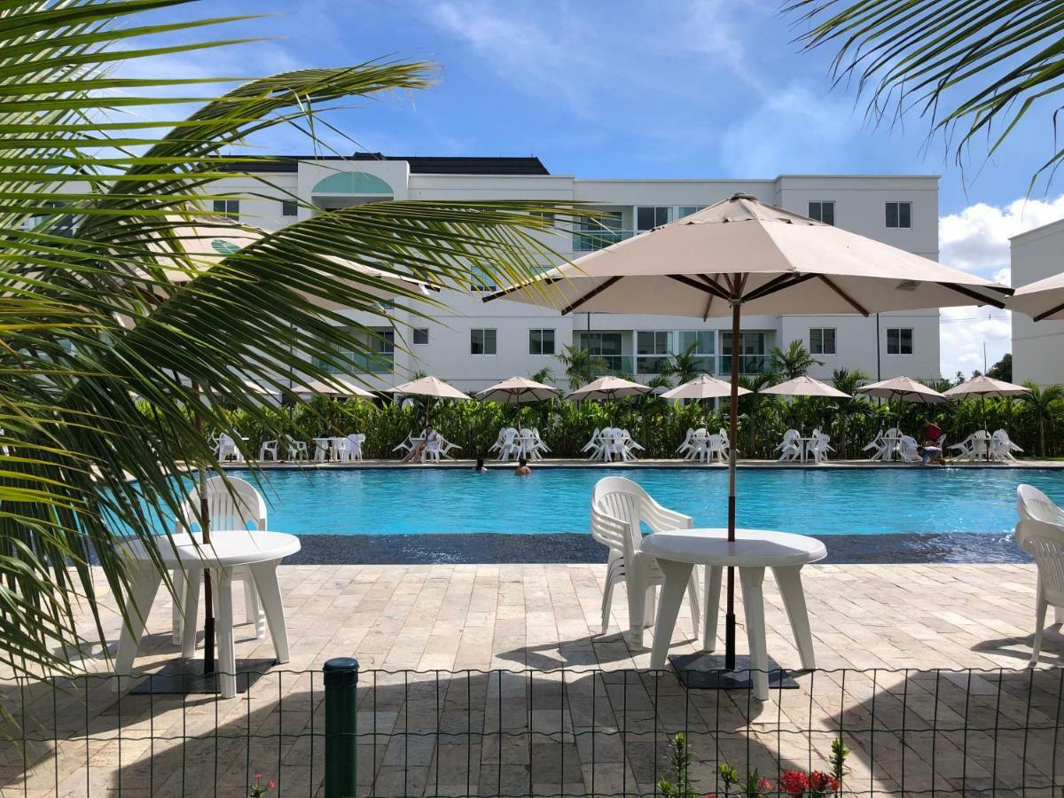 Flat Excelente Em Porto De Galinhas Palm Village Acqua Frente Para As Piscinas Luaran gambar