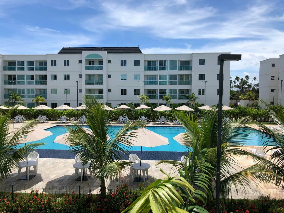 Flat Excelente Em Porto De Galinhas Palm Village Acqua Frente Para As Piscinas Luaran gambar