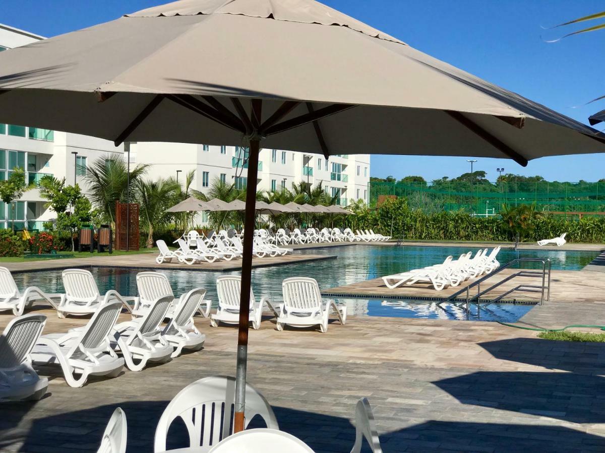 Flat Excelente Em Porto De Galinhas Palm Village Acqua Frente Para As Piscinas Luaran gambar