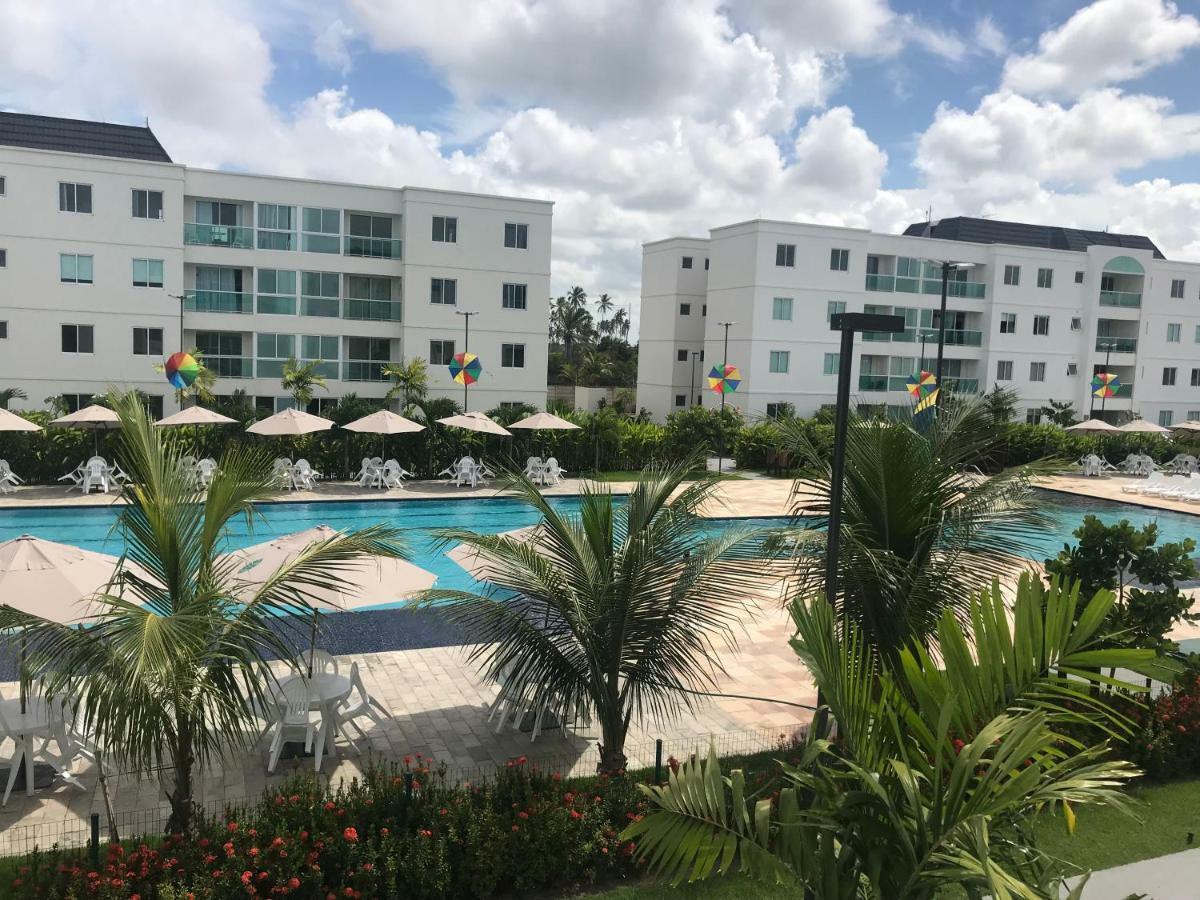 Flat Excelente Em Porto De Galinhas Palm Village Acqua Frente Para As Piscinas Luaran gambar